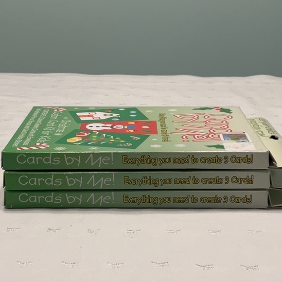 Cards by Me! Christmas Custom Card Kit for Kids Three Cards w/Envelopes - Picture 5 of 5